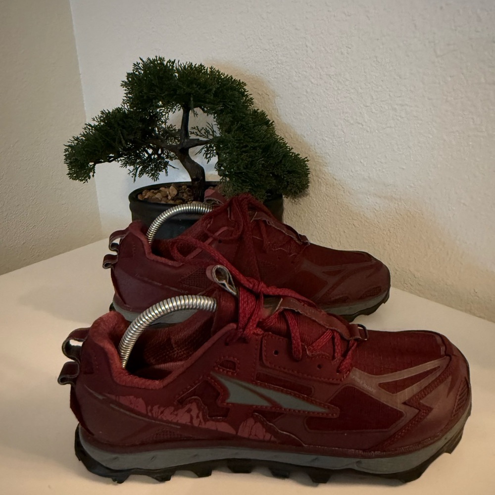 Altra Maroon Trail Running Shoes - Picture 5 of 6